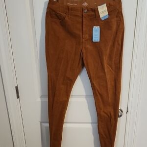 St. John's Bay Rust Straight Leg Pants